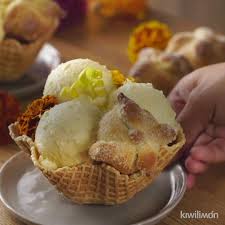 Helado De Pan De Muerto Video En 2020 Recetas Faciles Postres Recetas De Comida Faciles Videos De Comida Postres