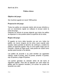 Únete a una épica travesía en los mares o ayuda a un valiente cavernícola en su aventura para rescatar a su novia. Palillos Chinos Juego Reglas