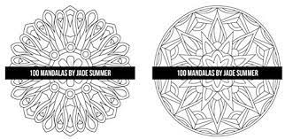 Free printable summer coloring pages. Mandala Coloring Book 100 Magical Mandalas An Adult Coloring Book With Fun Easy And Relaxing Mandalas By Summer Jade Amazon Ae