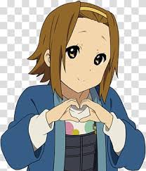 Ritsu Girl Showing Heart Hand Gesture Transparent Background Png Clipart Hiclipart Animated emoji with heart eyes in gif format. ritsu girl showing heart hand gesture