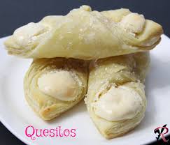 A tasty meat filled pastry. Quesitos Puerto Rican Pastry Rae S Books Recipes