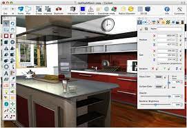 Automatic floor plan and wall elevation dimensions, an extensive manufacturer catalog (cabinets, appliances, fixtures. Interior Decorating Software Photograph 3d Interior