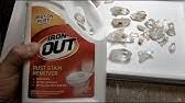 Iron Out Rust Stain Remover Spray Gel Review Youtube