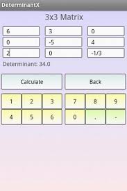 When is the value of the determinant correct? Operasi Matriks Kalkulator 3 1 Download Apk Android Aptoide