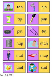 Whats a gpc in phonics. Phase 2 3 Picture Word Dominoes Phonics Cvc Words English Phonics Jolly Phonics Activities