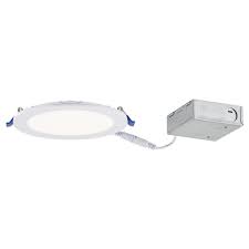 6 Inch Shallow Canless Led Recessed Light 2700k 780lm Ic And Airtight 10970 27 05 Destination Lighting