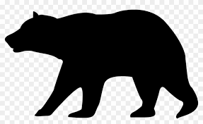 Over 17,313 bear silhouette pictures to choose from, with no signup needed. Black Bear Clipart Cabin Bears Silhouette Free Transparent Png Clipart Images Download