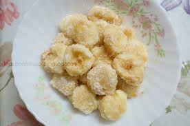Tepung beras kami guna jenama bunga teratai. Air Tangan Ummi Kuih Tepung Bunga