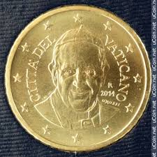 Attenzione, l'immagine è solo di riferimento. 50 Eurocent 2014 2016 Vatikanstadt Munzen Wert Ucoin Net