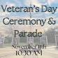 Veterans Day Ceremony & Parade event image