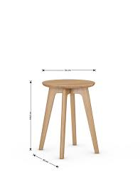 Welland tree stump stool live edge, natural edge side table, plant stand, nightstand, mushroom stool 14 tall. Nord Stool Side Table M S