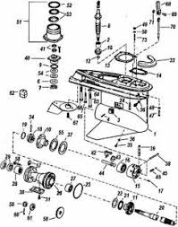 Omc Parts 400 800 Omc Exploded View Outdrive Drawing