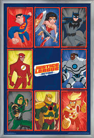 Check spelling or type a new query. Justice League Action Grid Poster Contemporary Kids Wall Decor By Trends International Houzz