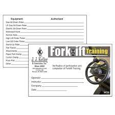 Forklift certification wallet card template free. Forklift Training Wallet Cards