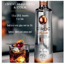 Ciroc Amaretto Cola Vodka Recipes Drinks Ciroc Drinks Drinks Alcohol Recipes