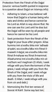 Protection From The Fitnah Of The Dajjal Memorize These And Teach Them To Ur Children Once They Grow Islamic Quotes How To Memorize Things Islamic Teachings