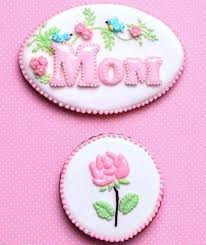 Pin By Katia Simard On Cookies Mother S Day Cookies Fancy Cookies Flower Cookies