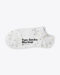 Download Two Socks Mockup In Apparel Mockups On Yellow Images Object Mockups