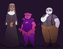 ⚡️✨ THE official “Hellbent” character designs ✨⚡️ - #oc #myoc #myocart  #originalcharacter #originalart #furry #furryoc #furryocs #fursona  #furryart #anthroart #anthro #religioustrauma #lesbian #butchlesbian  #plussize #plussized #succubus #anime ...