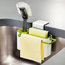 Maybe you would like to learn more about one of these? Kitchen Sink Dish Washing Soap Sponge Brush Caddy Draining Organiser With Cloth Drying Hanger