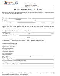 _____ si impegna a versare al sig. Richiesta Autotutela Agenzia Entrate Scaricabile E Modificabile Gratis Cm Data