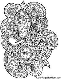 Paisley design gel pens adult coloring pages zentangle markers jr art ideas doodles tapestry. Pin On Color Pages Zentangle Doodle Complex
