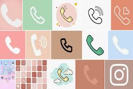 Maybe you would like to learn more about one of these? Aesthetic Phone Icon For Iphone Free On Ios 14 My Blog