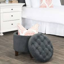 And A Tufted Storage Ottoman With A Lil More Pizazz Than The Shabby Looking Investment You Picked Up In The Dorm Section The Summer Before Freshman Year You Round Storage Ottoman Storage