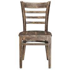 5 out of 5 stars. Lancaster Table Seating Vintage Finish Wooden Ladder Back Chair With Vintage Wood Seat