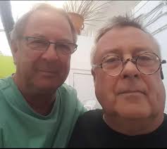 First picture is from 42 years ago, our 1st summer together. Married 22  years today. We started a picture framing business together that first year  and are still in business. We were