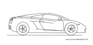 How To Draw A Lamborghini Gallardo 6 Jpg 1032 507 Car Drawings Car Concept Cars