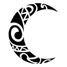 20 Moon Tattoos Tribal Moon Tattoo Maori Tattoo Tribal Tattoos