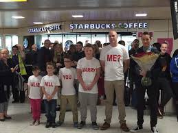 Table of contents who is harvey gilmour: Love Is In The Air Man Stages Elaborate Proposal For Girlfriend At Glasgow Airport Glasgow Times