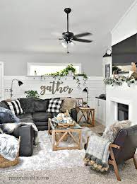 When decorating a small living room, try to pick furniture or decor that also works as storage space. Living Room Farmhouse Decor Ideas The 36th Avenue