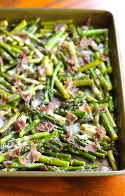 Prosciutto And Parmesan Baked Asparagus Recipe Baked Asparagus Asparagus Recipe Recipes