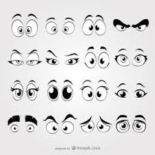 Lade Comic Augen Stil Kostenlos Herunter Cartoon Augen Comic Augen Cartoon Zeichnungen