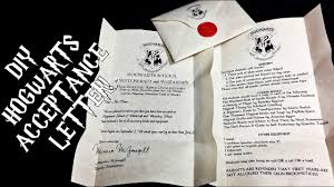 Maybe you would like to learn more about one of these? Diy Hogwarts Acceptance Letter Harry Potter Youtube