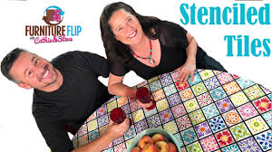 Check spelling or type a new query. Stenciled Tile Dining Table Diy Kitchen Table Painting Idea Plaid Online