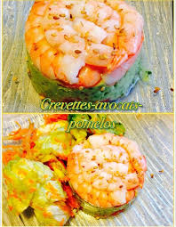 Entree Crevettes Avocat Pomelos Empilo Deco Tupperware Lulu La Cuisinette Entree Crevette Tupperware Avocat