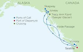 Some 51% of alaska's record high of 1.96 million visitors in 2014 came to the last frontier aboard a cruise ship. 2018 Cruise Alaska Itinerary Unlock The Past Cruises Unlock The Past Cruises