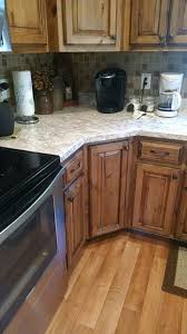 Rustic Knotty Alder Kitchen Cabinets With Black Glaze Spring Carnival Countertop Budget Kitchen Remodel Cheap Kitchen Remodel Kitchen Remodel Cost