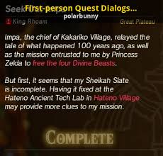 Kokiri are found in dark forests. First Person Quest Dialogs Wiiu The Legend Of Zelda Breath Of The Wild Wiiu Mods