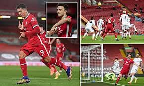 Трансляция со стадиона энфилд, футбол. Liverpool 3 0 Leicester Jurgen Klopp S Men Back To Their Best Despite Injury Crisis Daily Mail Online