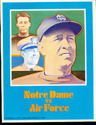 NOTRE DAME FOOTBALL PROGRAMS