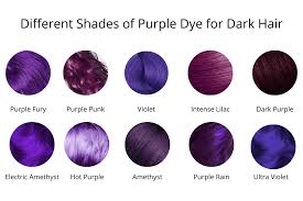 V2, dark intense violet for black or dark brown hair. How To Dye Dark Hair Purple Without Using Bleach