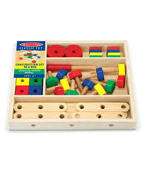 Melissa Doug Wood Construction Set Zulily Construction For Kids Construction Sets Melissa And Doug
