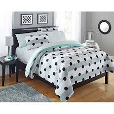 Black And White Polka Dot Twin Comforter Mainstays Kids Black And White Polka Dots Bedding Twin Girls Comforter Set 5 Piece In A Bag You Can Find Girls Comforter Sets Comforter Sets Bed Comforters