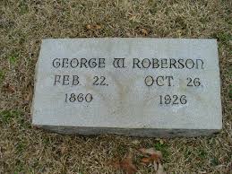 George Washington Roberson (1860-1926)