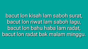 We did not find results for: Pantun Lucu Aceh Malam Minggu Youtube