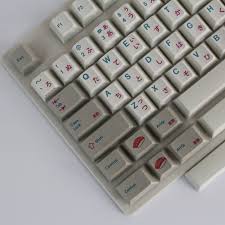 Enjoypbt Keyboard Mechanical Keyboard Keyboarded Hot 117 Keycaps Japanese Keycaps Dye Subbed Keycap Set Cmyw Rgby Keyboard Computer Peripherals Computer